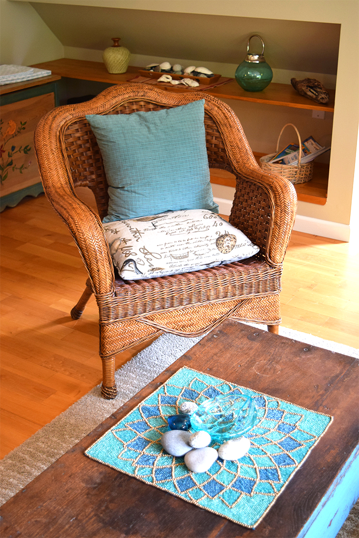 Indoor view of cedarside coach house